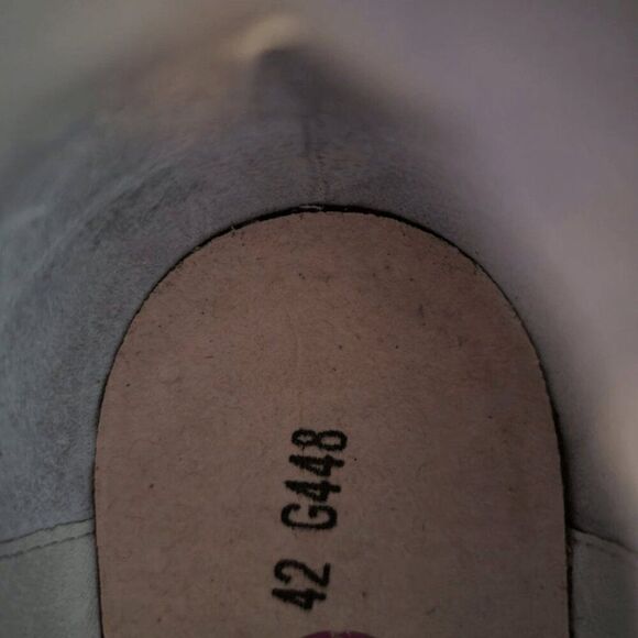 Golden Goose G448 Men\'s White Lace Up Low Top Flat Sneaker Shoes Size 42